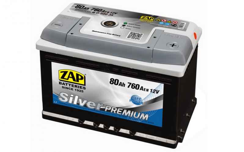Akumulator ZAP SILVER-PREMIUM 75AH/750A - ŁÓDŹ