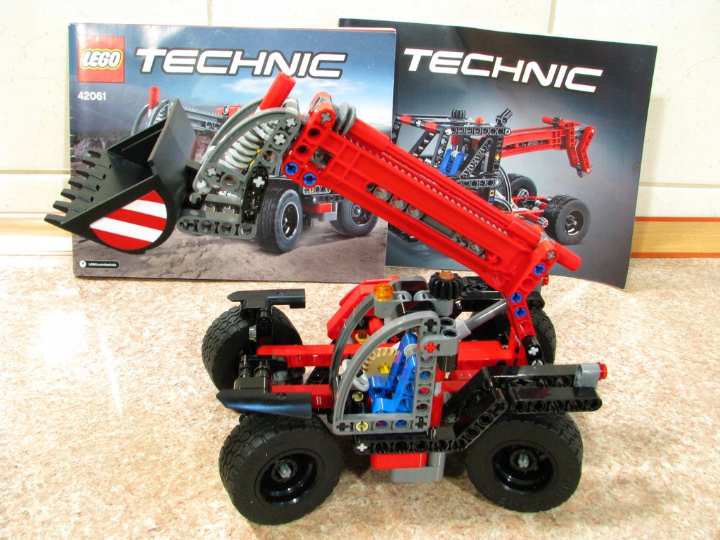 LEGO TECHNIC 42061 AUTO ŁADOWARKA INSTRUKCJA 7461740464 LEGO TECHNIC 42061 AUTO ŁADOWARKA INSTRUKCJA 7461740464