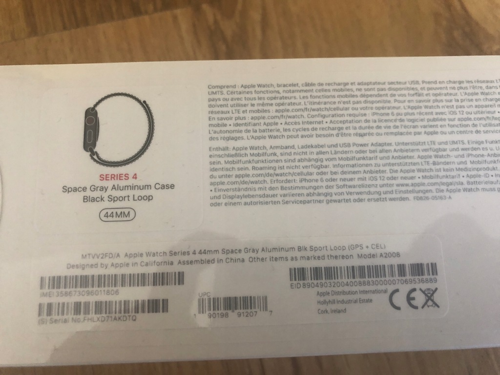 grey apple watch series 4