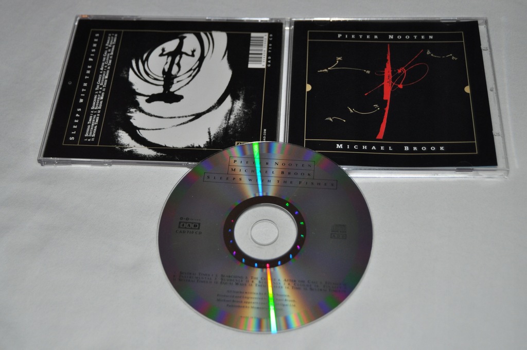 PIETER NOOTEN MICHAEL BROOK SLEEPS WITH FISHES CD