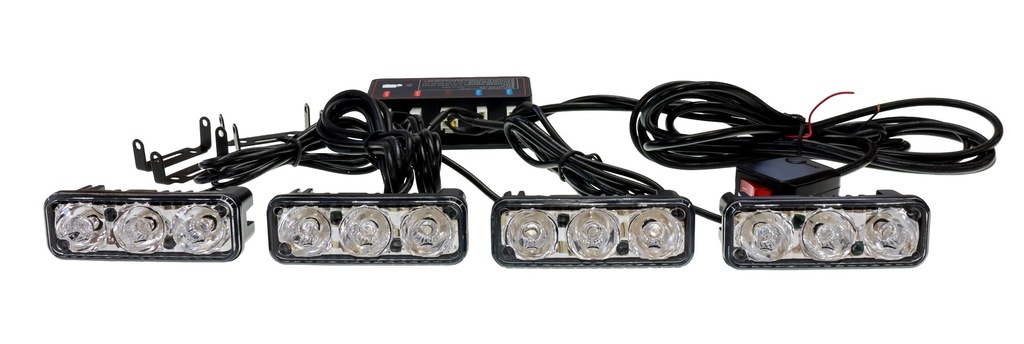 Lampy stroboskopowe, stroboskopy led pomarańczowe