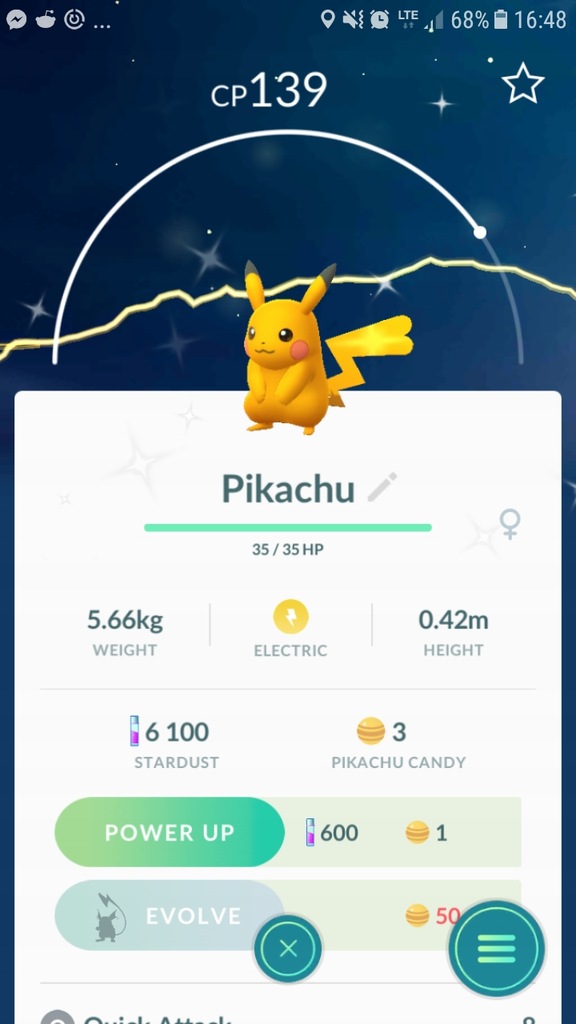 Konto POKEMON GO SHINY PIKACHU MOŻLIWY TRADE