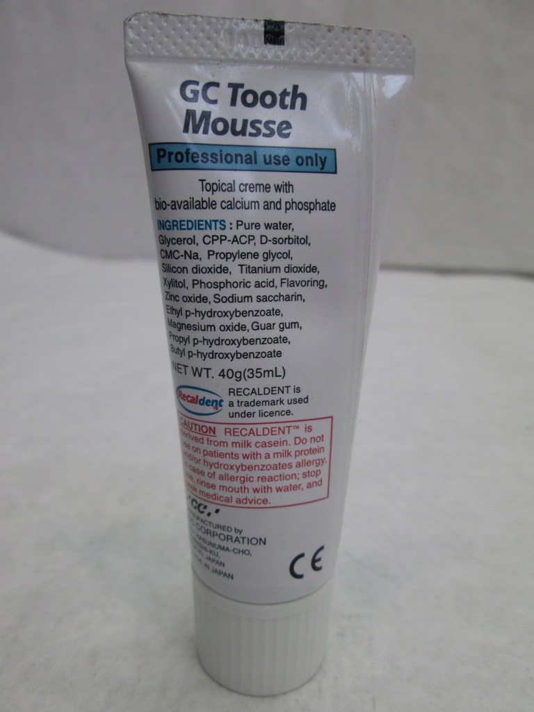 GC TOOTH MOUSSE RECALDENT pasta bez fluoru8076 7502498642