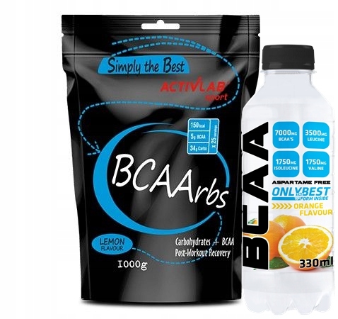 Activlab STB BCAA RBS 1000g AMINOKWASY