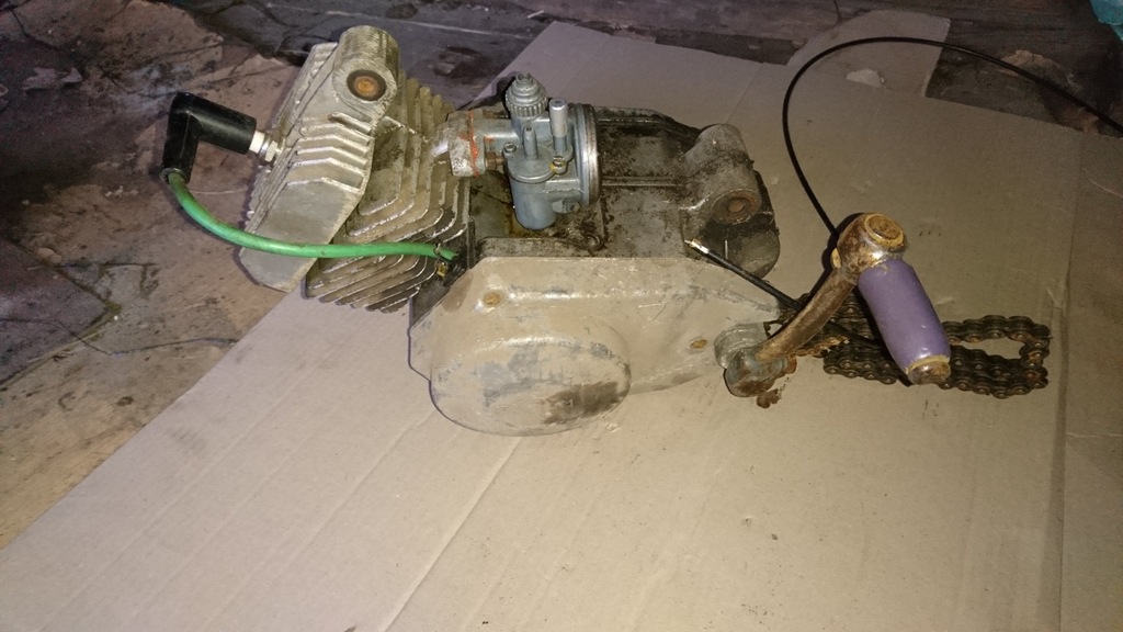 Silnik dezamet 017 romet komar ogar kadet 50t1