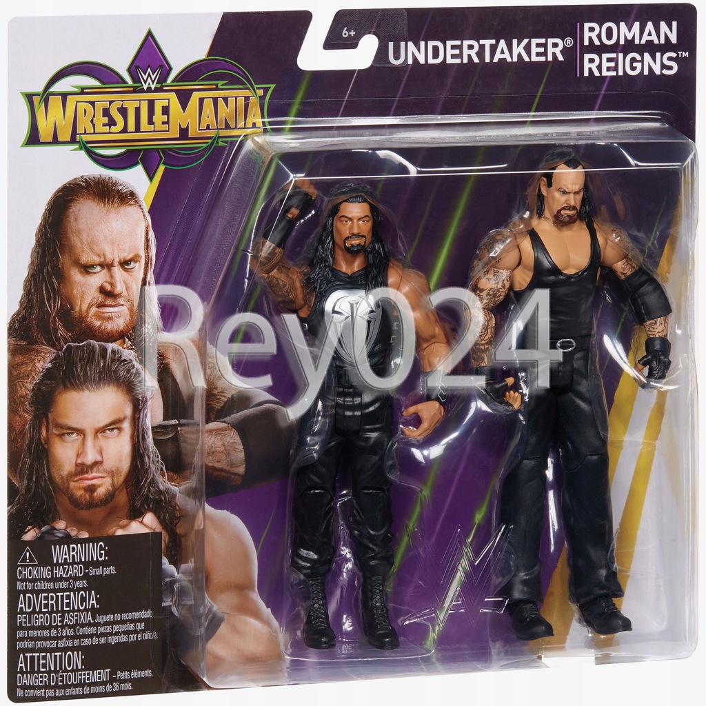 WWE ROMAN REIGNS UNDERTAKER WM FIGURKA KURIER 24H