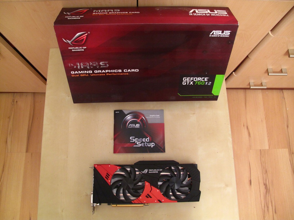 ASUS MARS 2x GeForce GTX760 UNIKATOWA CZYTAJ OPIS!