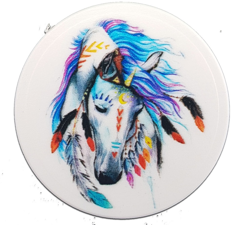 Uchwyt popsocket ZACZAROWANY KOŃ Jednorożec selfi