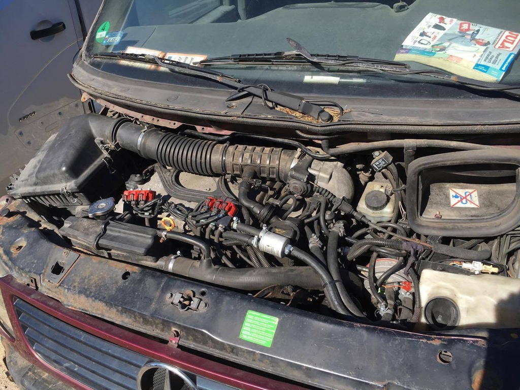 SILNIK KOMPLETNY VITO 2,8 BENZYNA VR6 174 KM IDEAŁ