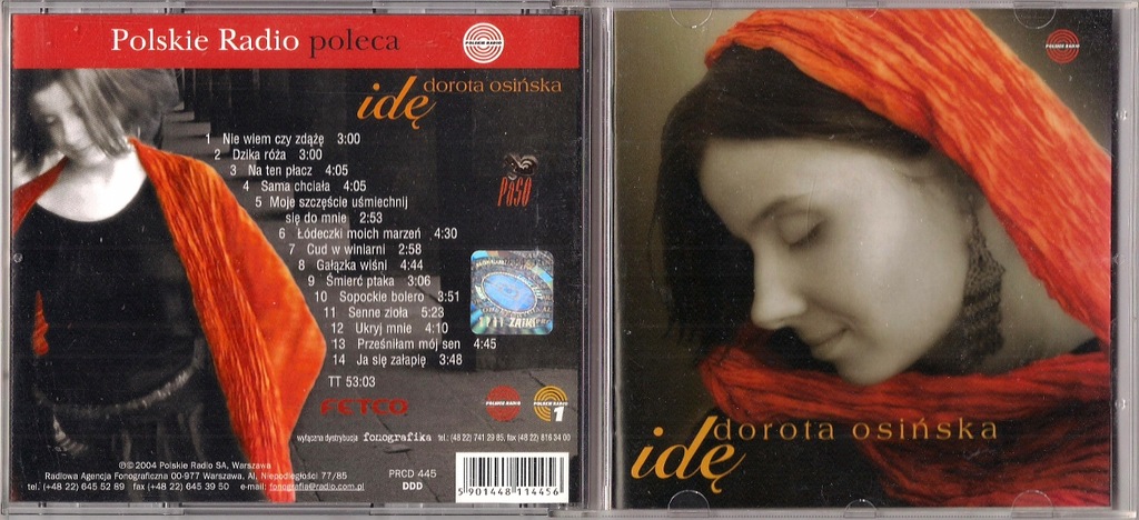 DOROTA OSIŃSKA - IDĘ [CD]