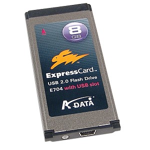 WYPRZEDAŻ ADATA 8 GB E704 ExpressCard SSD USB 2.0