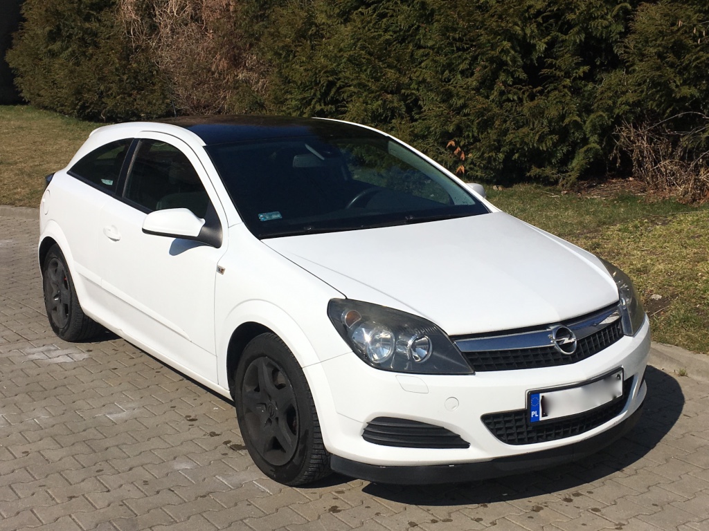 Opel ASTRA H GTC 1.9 TDCi - bogate wyposażenie