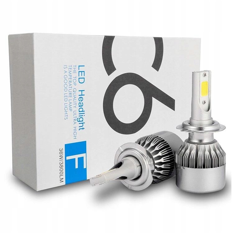 TRIPCRAFT ŻARÓWKI LED H7 72W 7600LM 2 SZTUKI