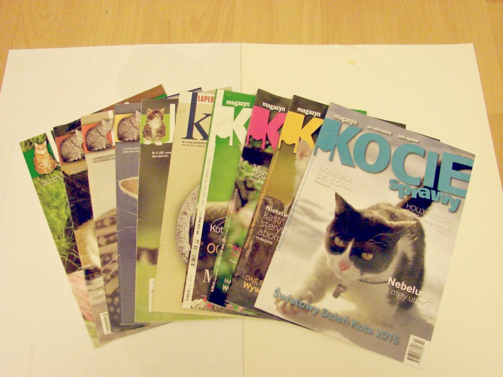 Kocie sprawy -  zestaw czasopism