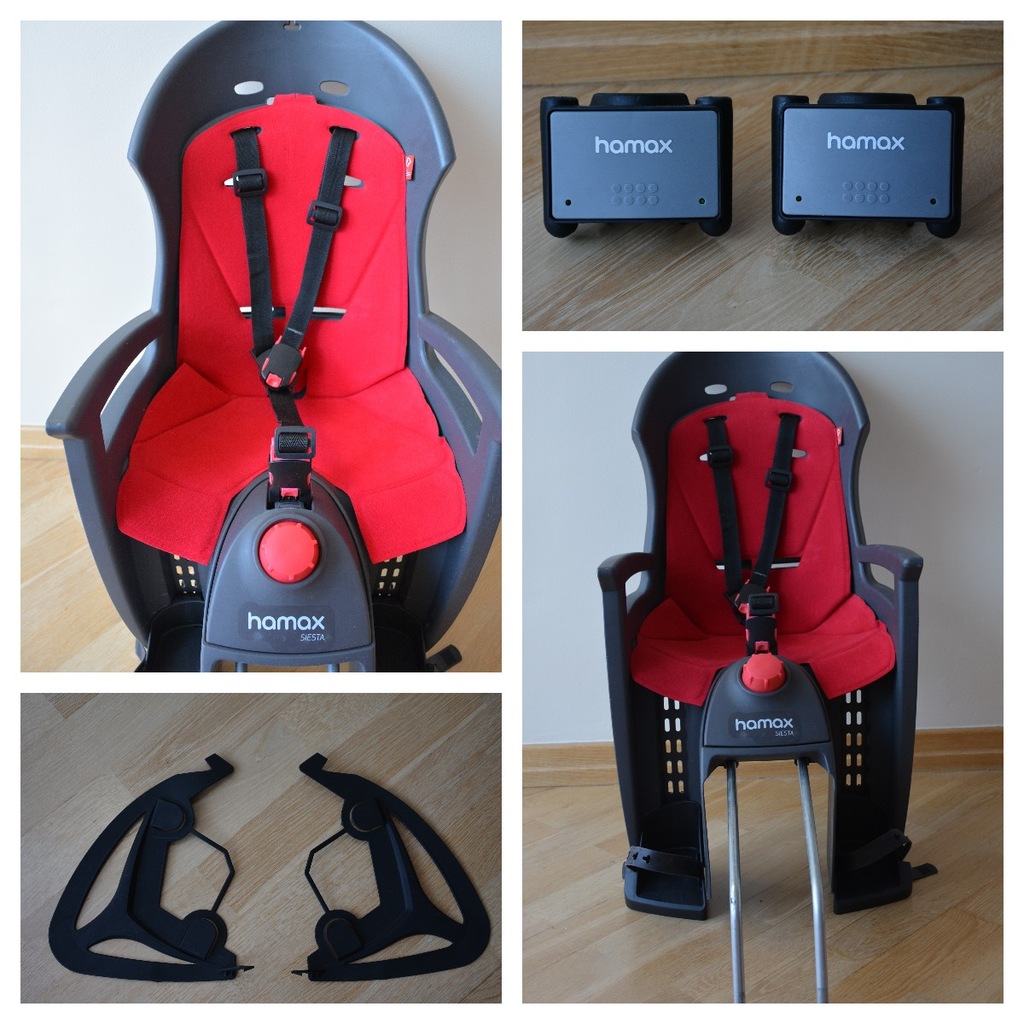 Fotelik premium - Hamax Siesta plus 2 uchwyty