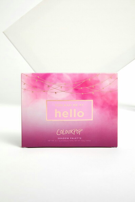 colourpop paleta cieni you had me at hello