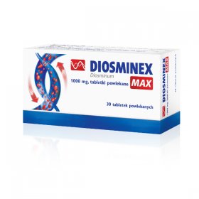 Diosminex Max 1000mg 30 tabletek APTEKA