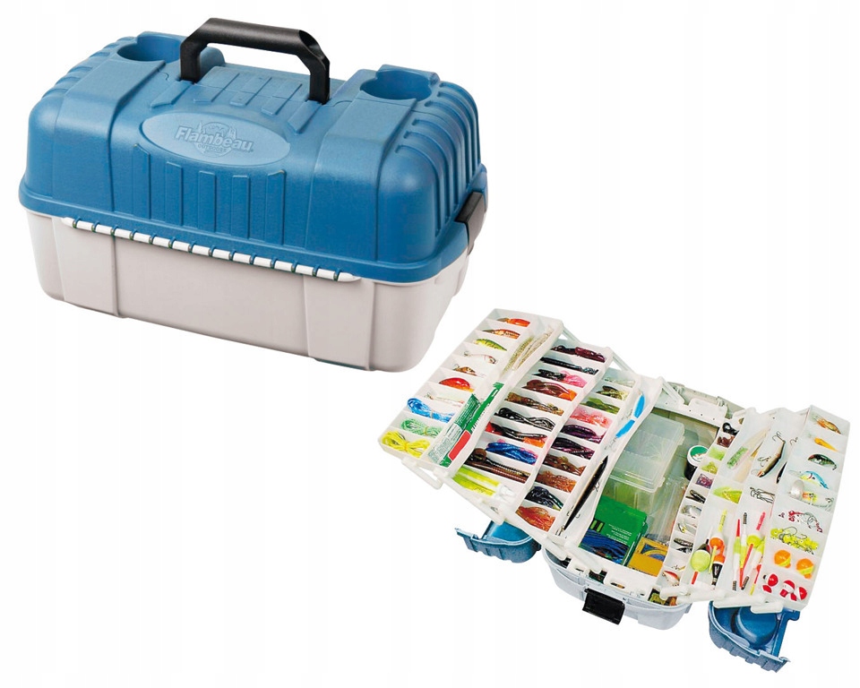 WZOROWA SKRZYNKA WĘDKARSKA FLAMBEAU - 2059