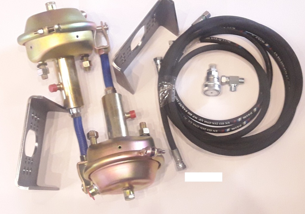 SIŁOWNIK HYDRAULICZNO PNEUMATYCZNY PRZYCZEPA D47