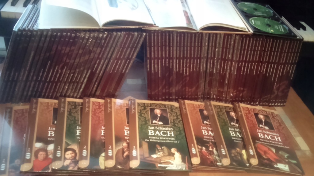 J.S. Bach Dzieła wszystkie na płytach CD
