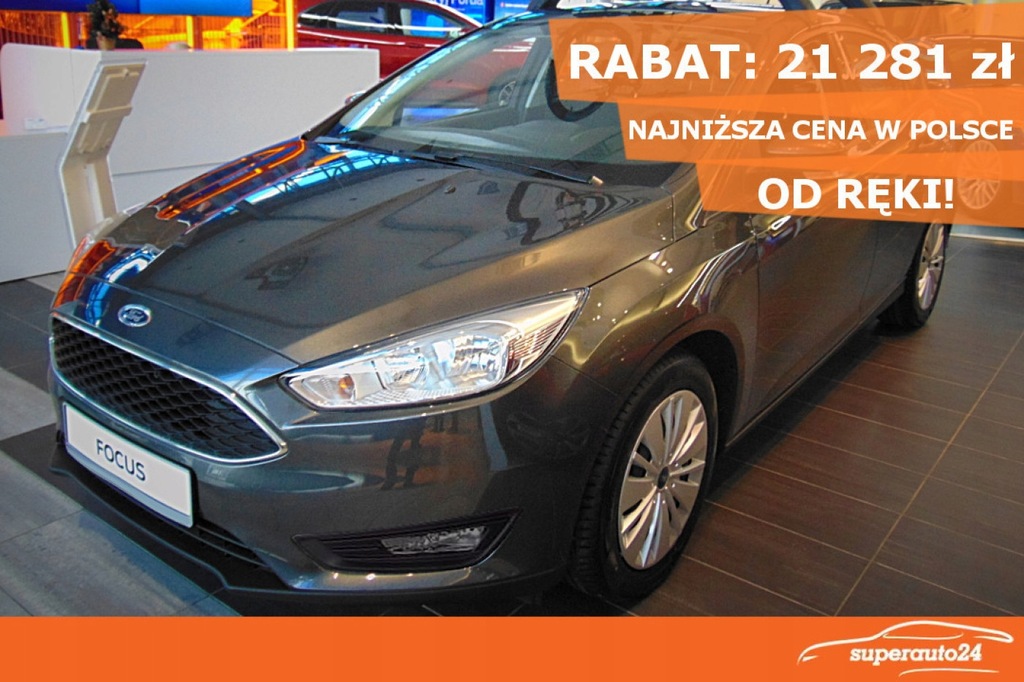 Ford Focus 1.0 EcoBoost 125KM'TREND' Gold