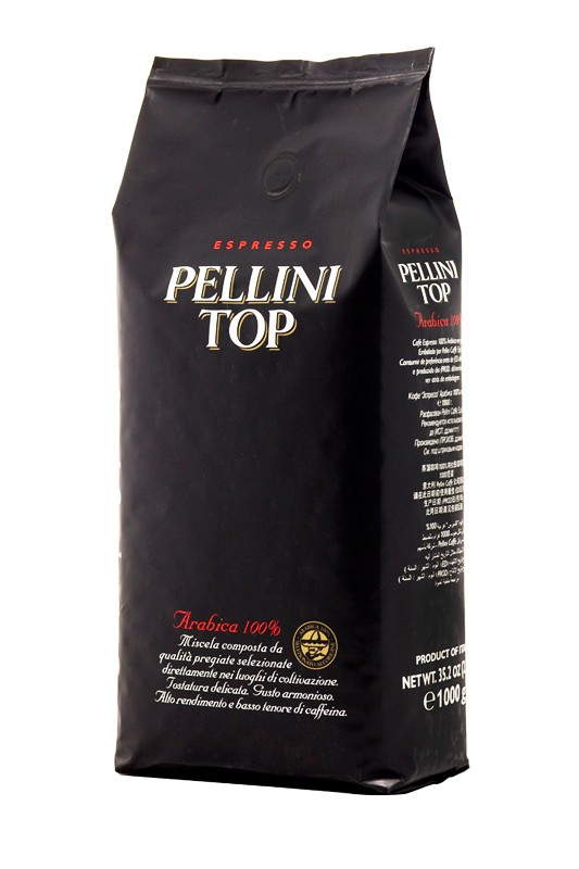 NAJTANIEJ Kawa Ziarnista PELLINI TOP Arabica 1kg