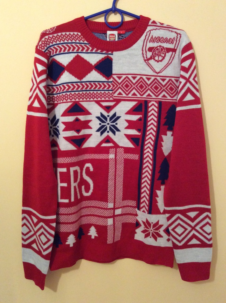 ARSENAL FC Londyn Nowy Sweter Bluza Zima 2018 XXL