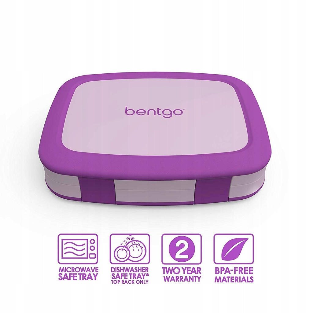 Bentgo Kids - Lunch Box dla dzieci fioletowy