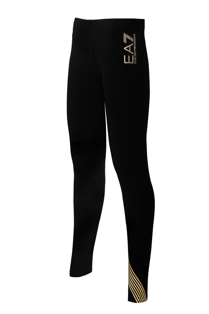 EMPORIO ARMANI EA7 markowe legginsy 2018 BLACK M