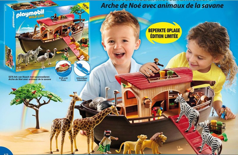 Playmobil - 5276 - Arche De Noé Avec Animaux De La Savane
