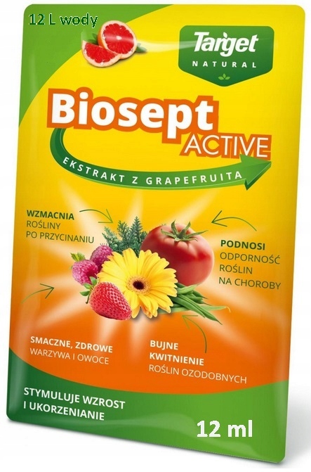 BIOSEPT ACTIVE 12ml - ekstrakt z grejpfruta TARGET