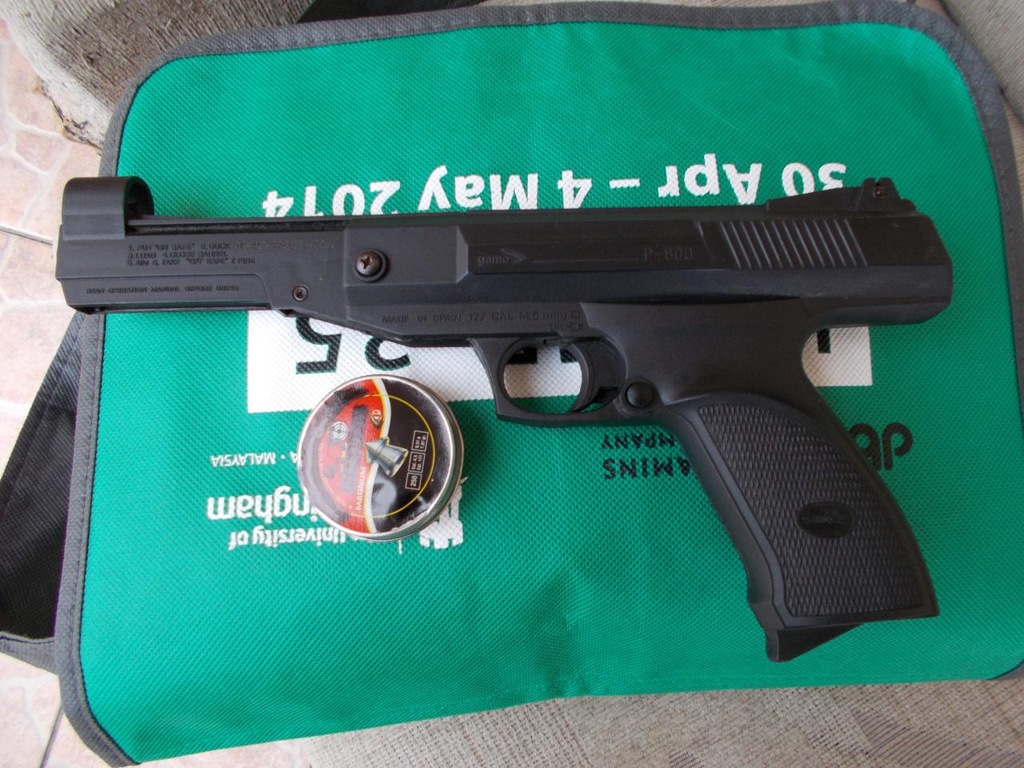 Wiatrówka pistolet GAMO P - 800 4,5mm (wiatrówki)