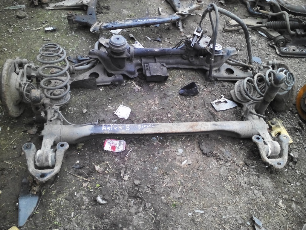 OPEL ASTRA G DIESEL KOMBI BELKA TYŁ ZAWIESZENIE