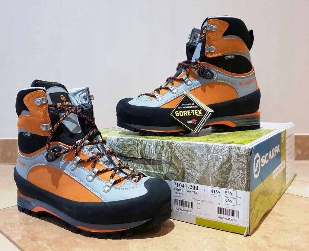 BUTY WYSOKOGÓRSKIE SCARPA TRIOLET PRO GTX 41,5 !!!