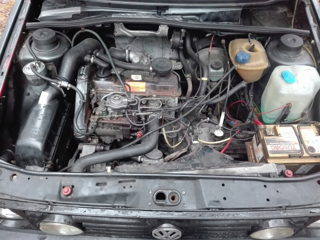 Volkswagen Golf II 1.6 GTD 70km silnik JR 7757145604 oficjalne