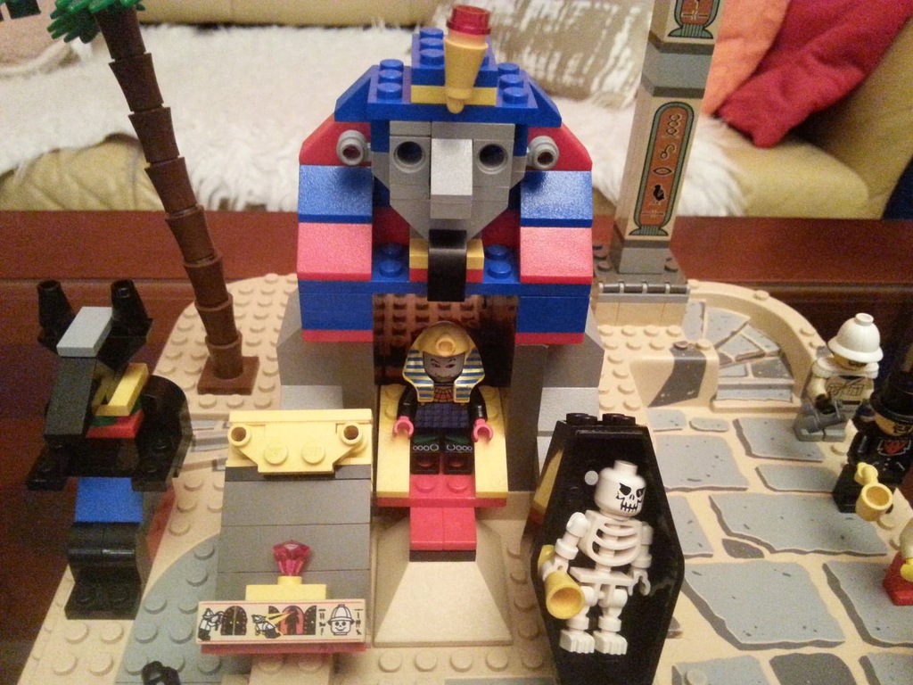 Lego Adventures 5978 Sekret Sfinksa z 1998r.