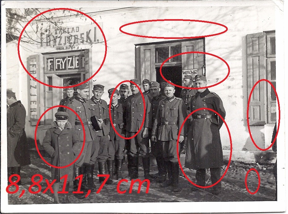 Chodel lubelskie 1939 Wehrmacht Fryzjer zabudowa