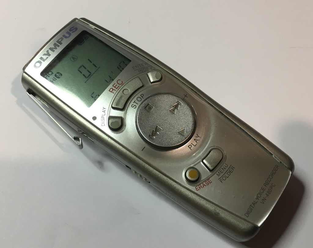 Olympus Digital Voice Recorder VN480PC 7386960174 oficjalne archiwum Allegro