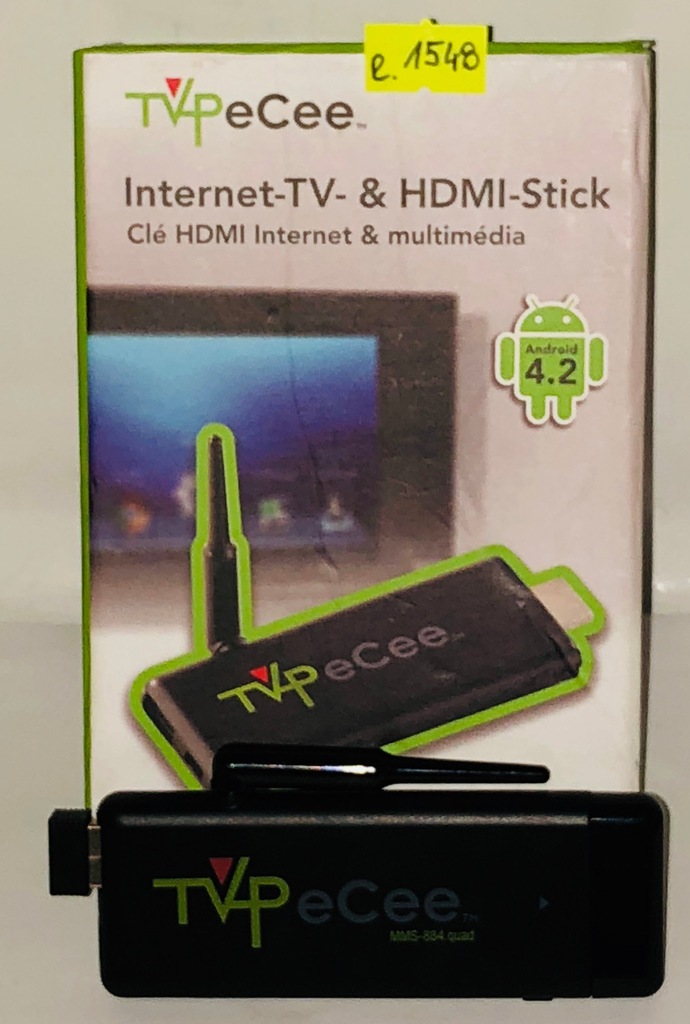 TUNER INTERNET TV+HDMI TVPeCee MMS-884.quad/R.1548