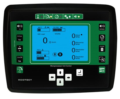 Komputer do Kombajnu + GPS + Areał