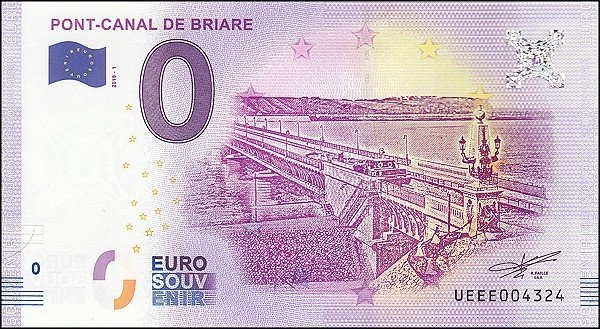 0 euro Pont-canal de Briare 2018.1