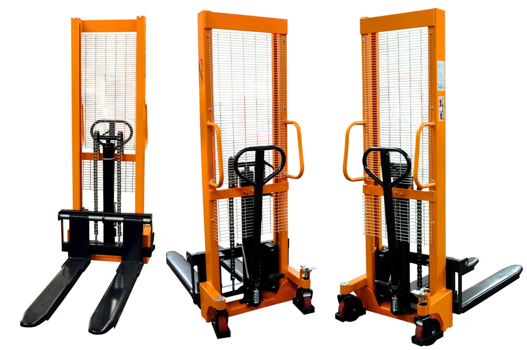 PALECIAK WÓZEK PALETOWY MTP MASZTOWY 1000 kg