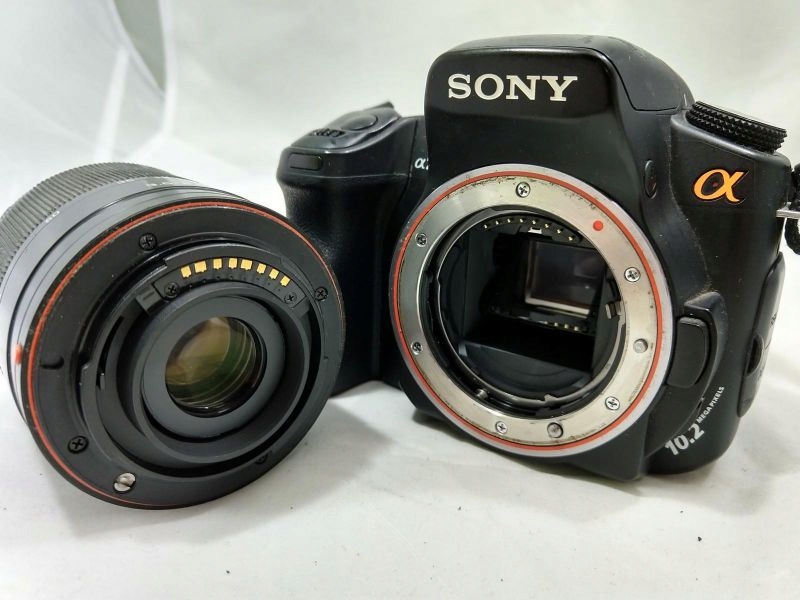 SONY ALPHA 200 DSLRA200 2039510 KOMPLET OKAZJA! 7689064235 oficjalne archiwum Allegro