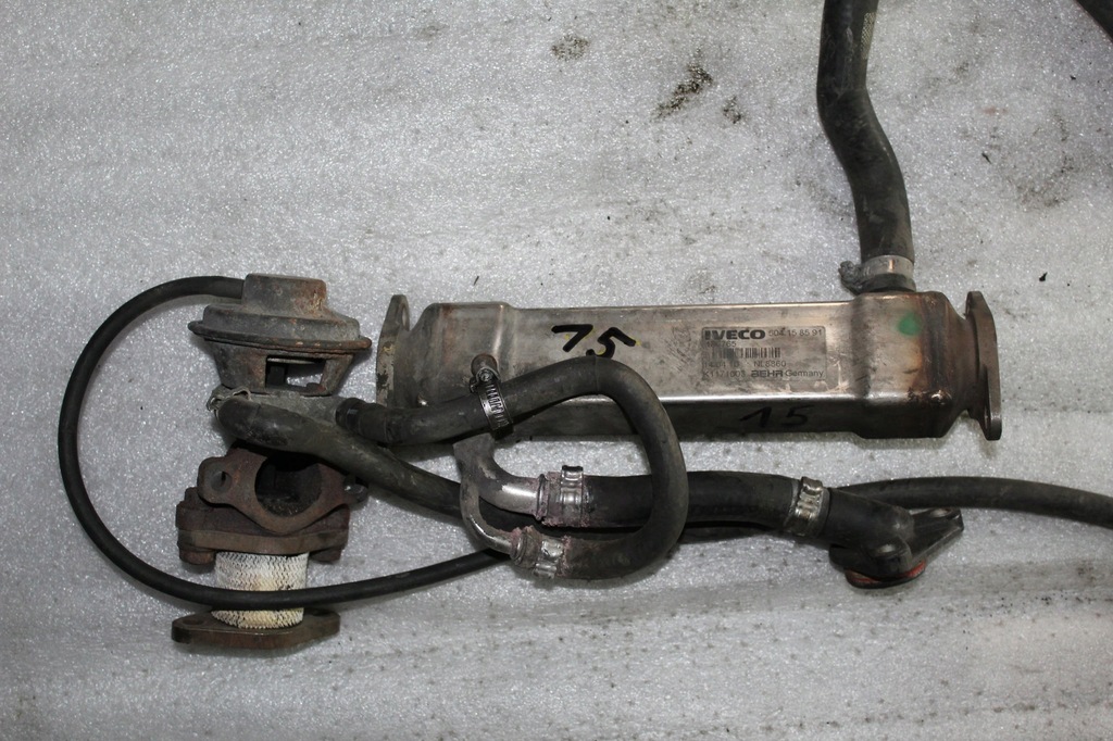 15 CHŁODNICZKA EGR DUCATO IVECO 2.3 504158591