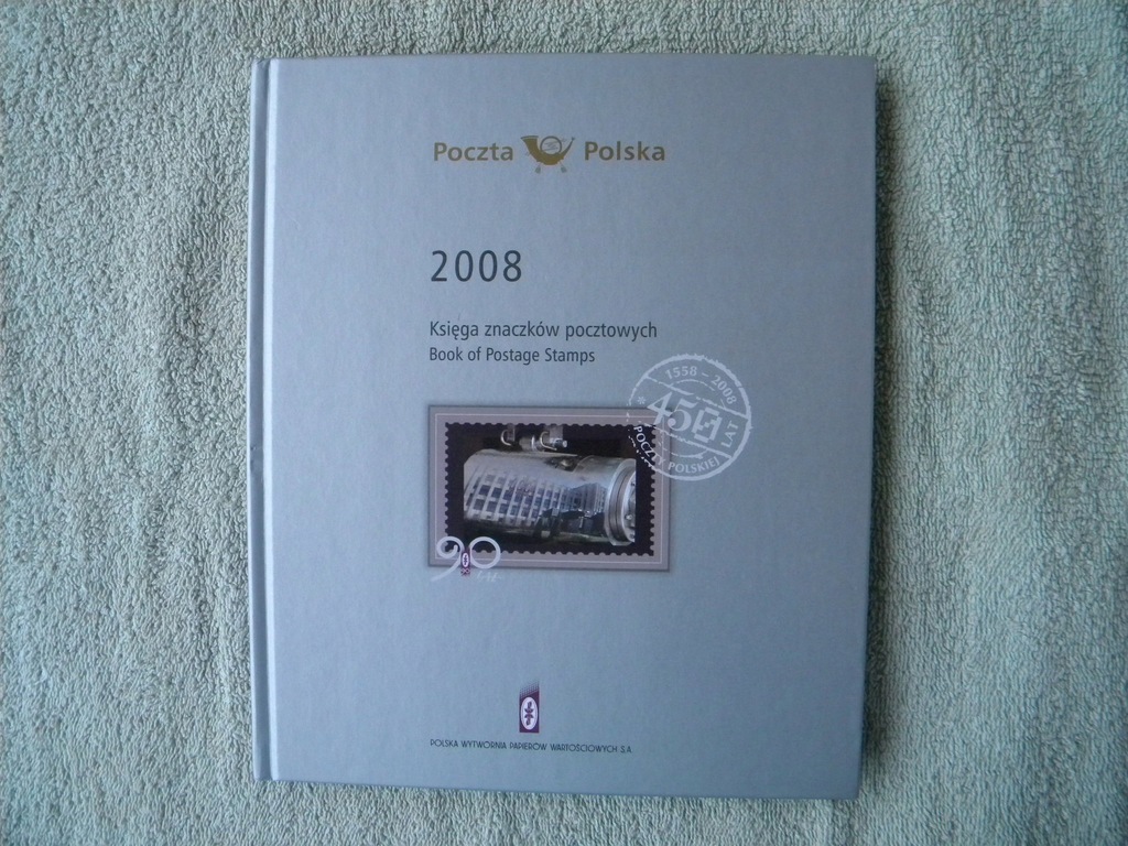 klaser książka znaczków 2008r