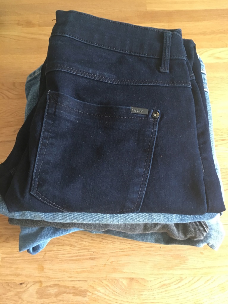 ONLY i H&M zestaw jeansów 5 par rozmiar 38