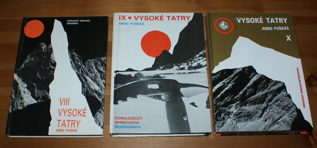 ARNO PUSKAS - VYSOKE TATRY x3 [tom VIII, IX, X]