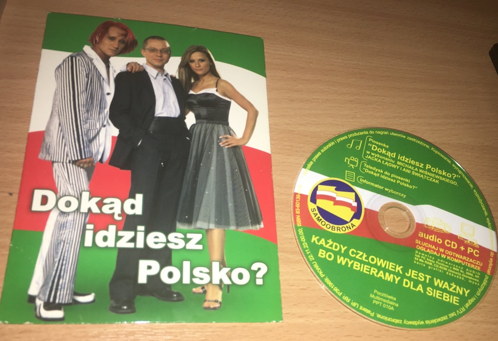 ICH TROJE DOKĄD IDZIESZ POLSKO ? UNIKAT CD !!!