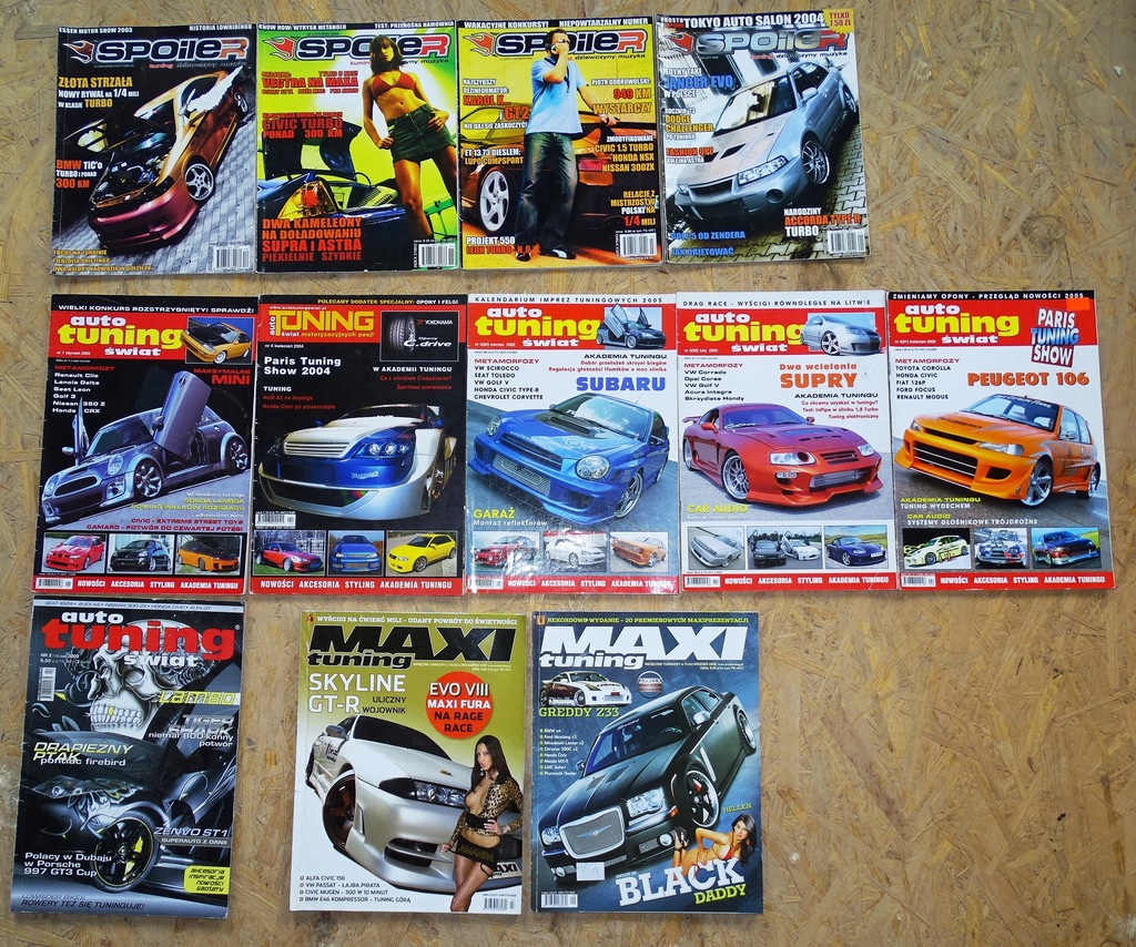 Gazety tuningowe GT GM Magazyn Tuning świat ITP
