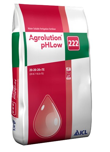 NAWÓZ ICL Agrolution pHLow 222 20-20-20+Te 25 kg